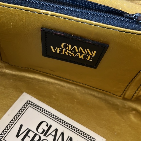 Vintage Gianni Versace Sunburst Leopard Vanity Bag - Picture 11 of 13